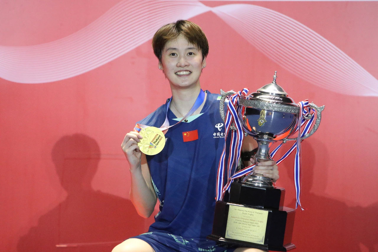 德国队完胜丹麦队，陈雨菲刷新纪录